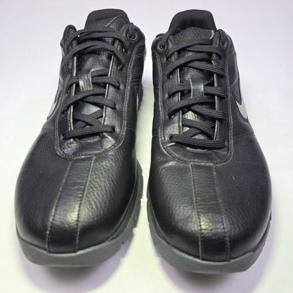 NIKE Golf Shoes 312240-001 Black Gray SP-3 Athletic Lace Up Mens Size 9 - Picture 3 of 10